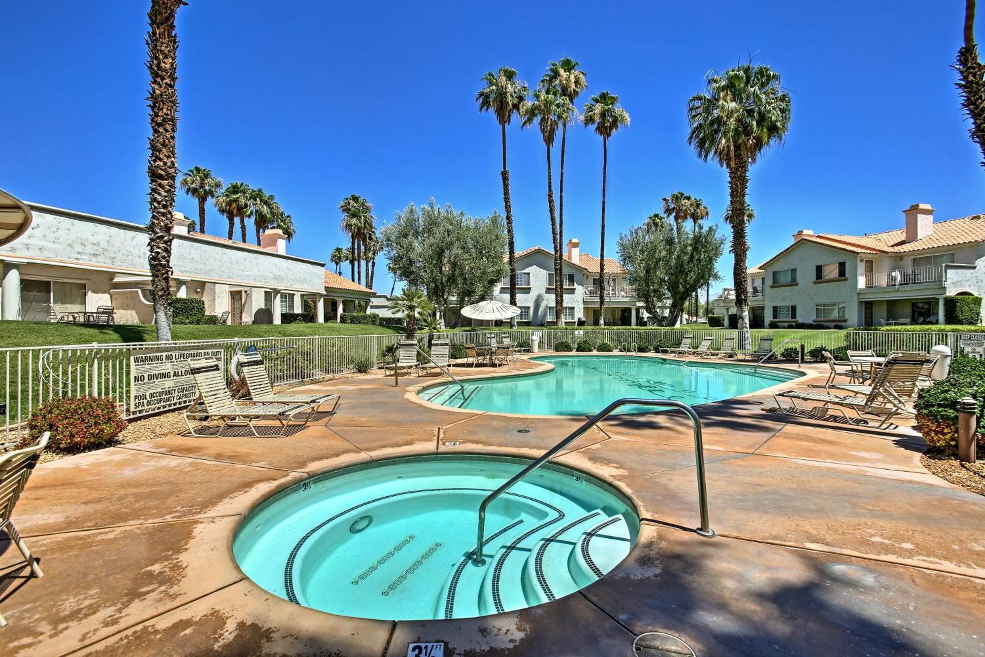 Palm Desert Retreat Pool Access And On-Site Golf! Villa Exterior photo